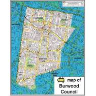 Burwood Council LGA  Map